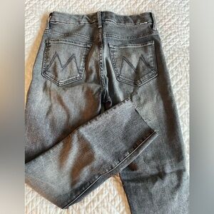 Mother denim grey size 27